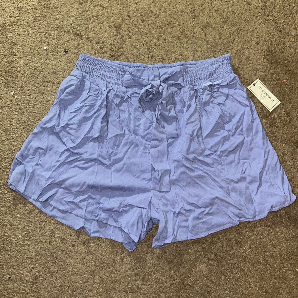 N.Y.L.A. Light Blue Relaxed Shorts